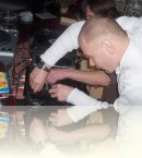 DJ Zebra & Sergei blowing the party 