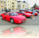 Красные машинки. 